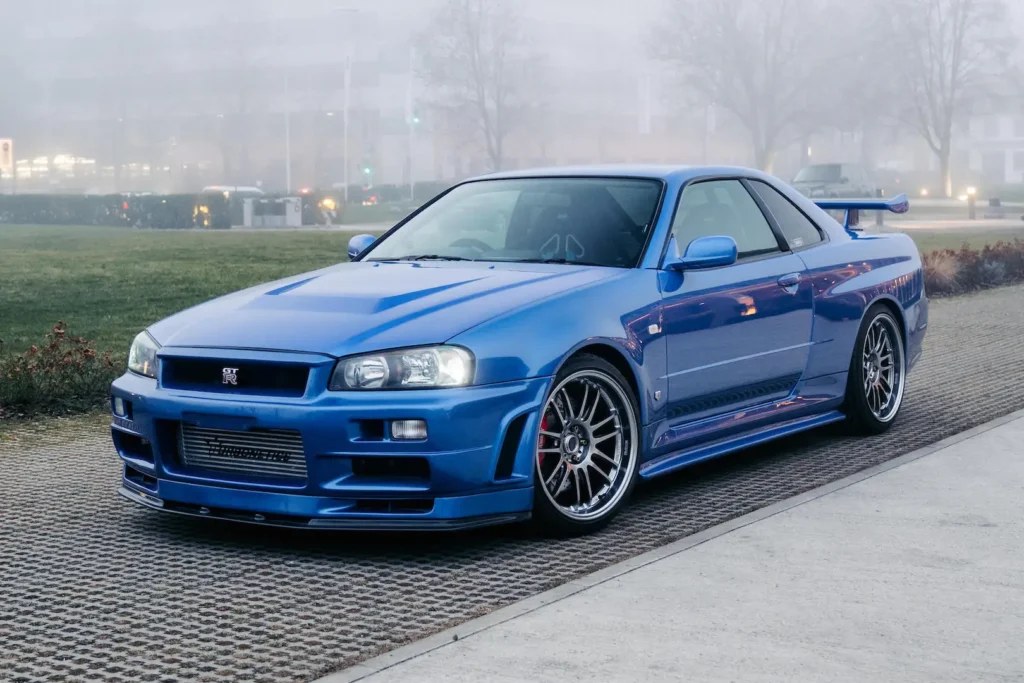 Nissan Skyline GTR r34 Форсаж 4