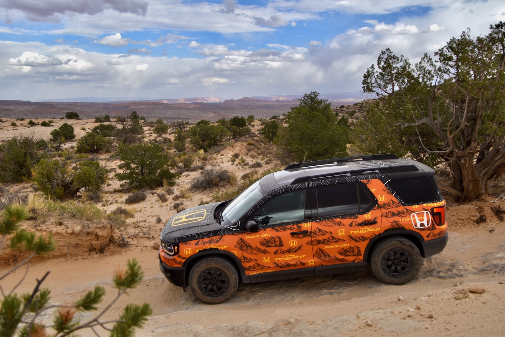 2026 Honda Passport TrailSport prototype in Moab, Utah