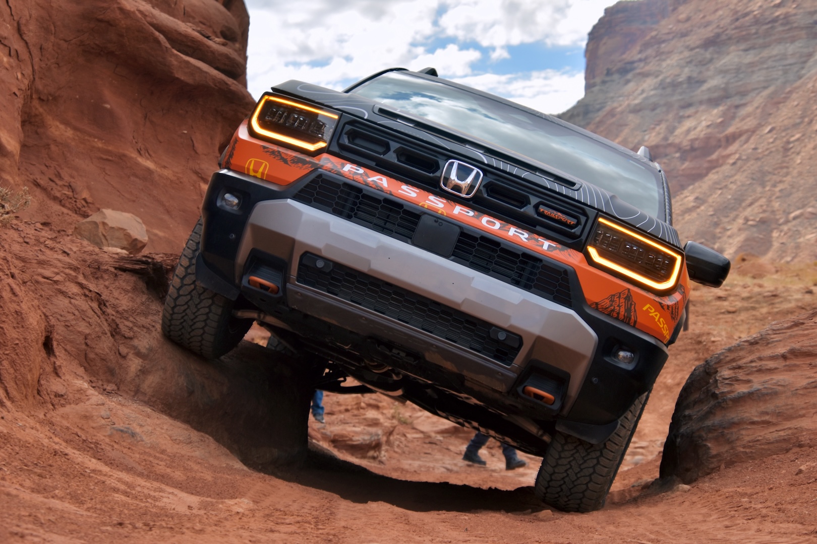 2026 Honda Passport TrailSport prototype in Moab, Utah