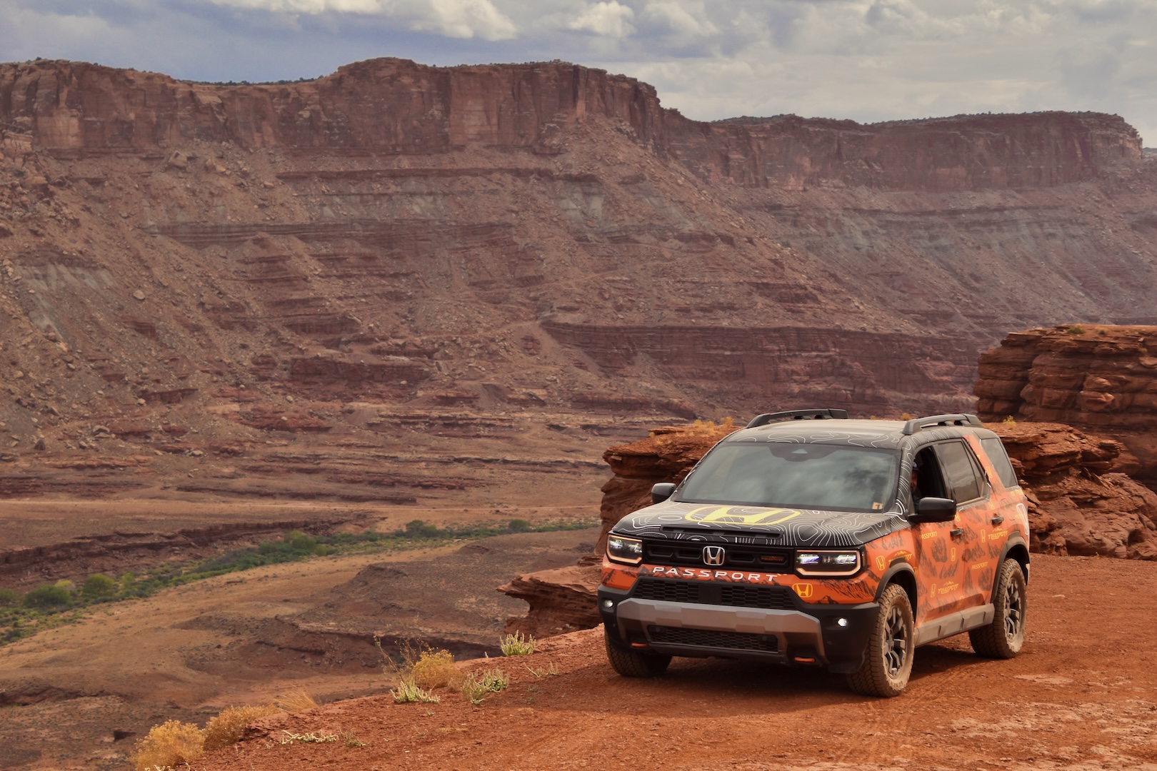 2026 Honda Passport TrailSport prototype in Moab, Utah